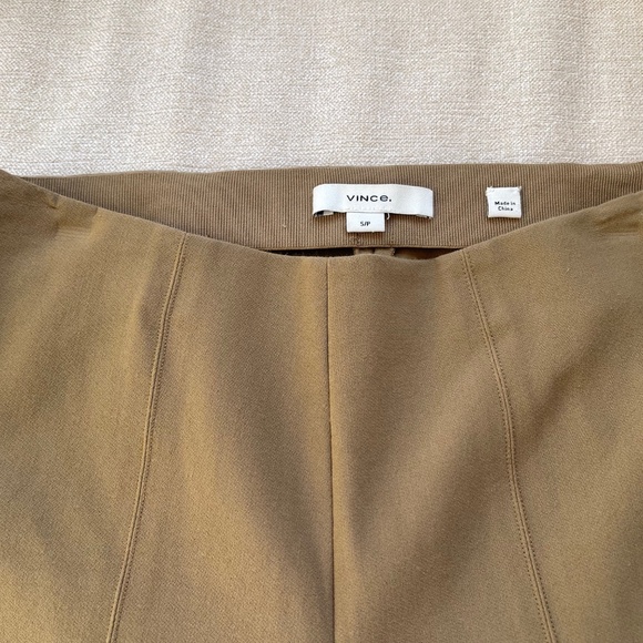 NWOT VINCE Side Zip Khaki Pants Size Small - Picture 12 of 15